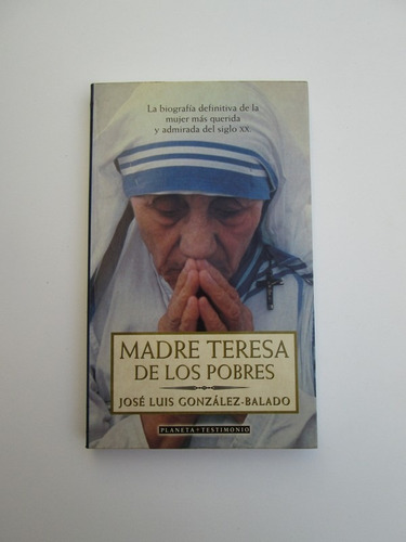 Libro  Madre Teresa De Los Pobres 