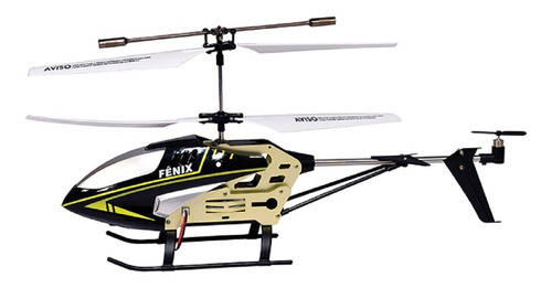 Helicóptero De Controle Remoto Fênix 3 Canais (27x5,6x12,6)