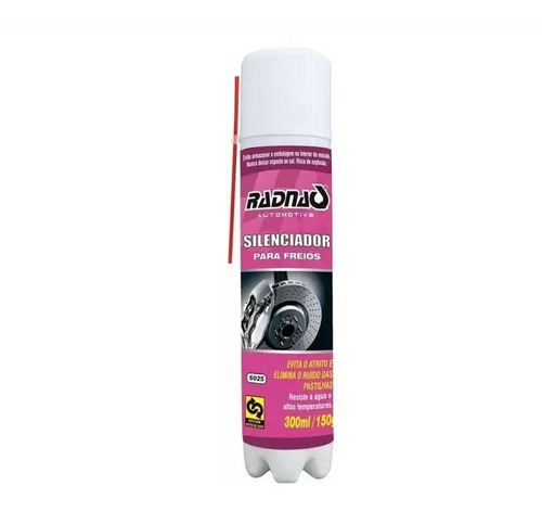 Anti Ruido Para Freio A Disco Spray 300ml Radnaq