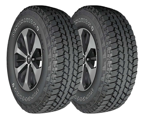 2 Llantas 265/65 R17 Firestone Destination At2 110s Msi