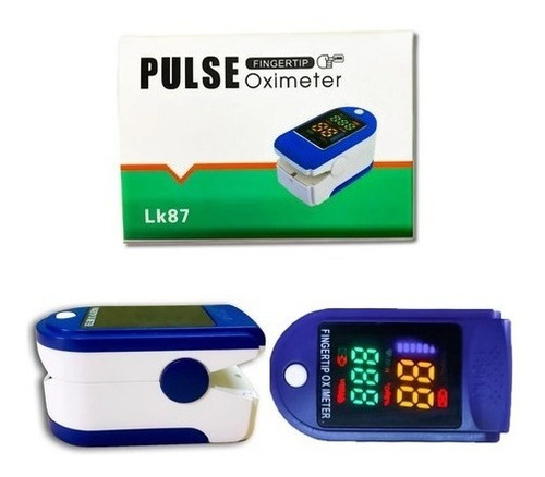 Imagen 4 de 8 de Oximetro Saturador De Oxigeno Fda Certi Lk87 + Cordón Iva