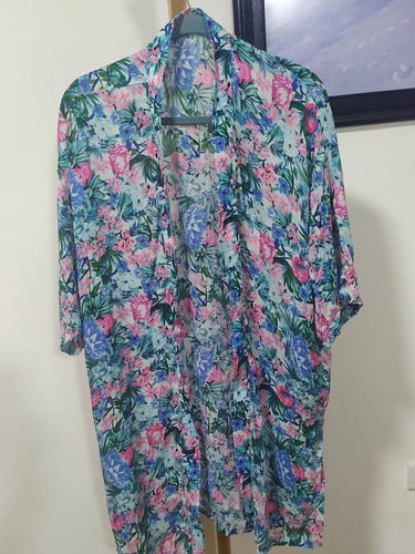 Kimono Multicolor Acrílico Talle Xxl 