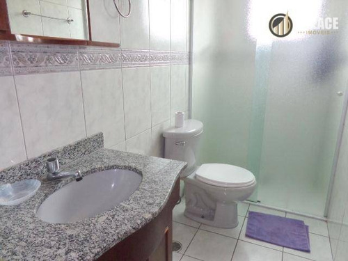 Apartamento Com 2 Dormitórios À Venda, 84 M² Por R$ 315.000,00 - Vila Guilhermina - Praia Grande/sp - Ap2446