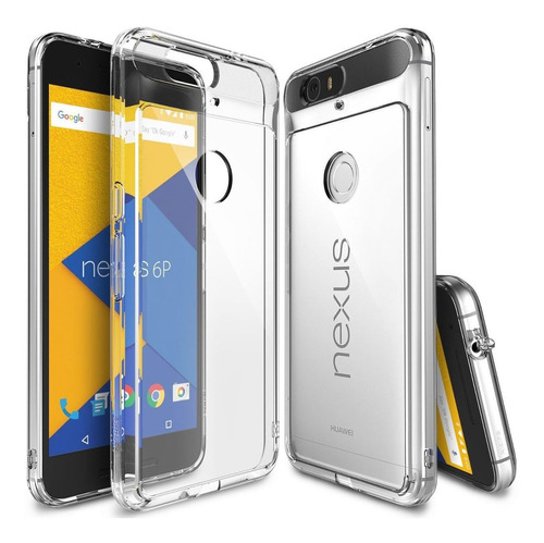 Funda Ringke® Fusion Original Huawei Google Nexus 6p + Film