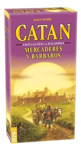 Devir Catan Mercaderes Y Bárbaros Ampliación 5-6 Jugadores