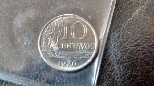 Moneda Brasil 10 Centavos 1976(x312.