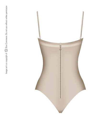 Imagen 5 de 5 de Faja Colombiana Salome Moldeadora Body Strapless 212 Negra