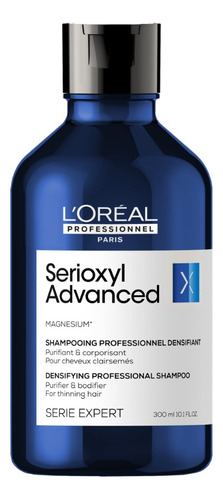  Shampoo Loreal Serioxyl Advanced 300ml Densificador Cabello
