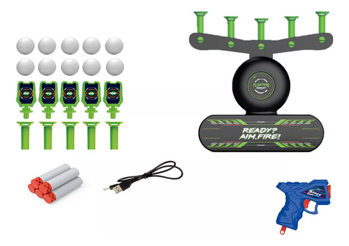 Lazhu Floating Target Game Juego De Tiro Con Bolas Flotantes
