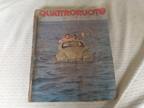 Revista Quattroruote. Italiana. Agosto 1964.