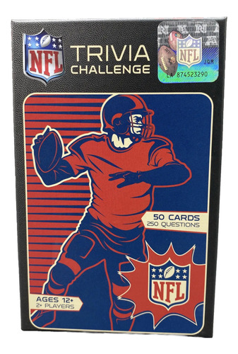 Masterpieces - Nfl Trivia Challenge 250 Preguntas Colección