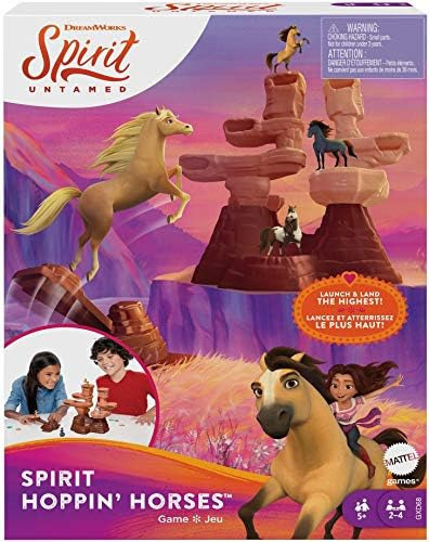 Juego Para Niños Mattel Spirit Untamed Hoppinø Horses [u]