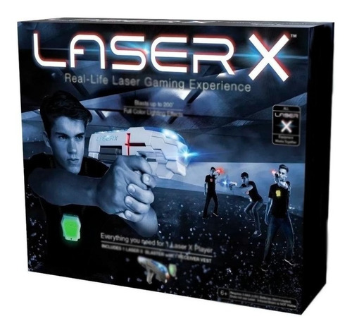 Laser X Juego 1 Pistola Y 1 Receptor Luz Gaming Educando