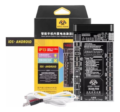 Placa Reativadora De Baterias W209 Pro V7 Ip 13 Ios Android