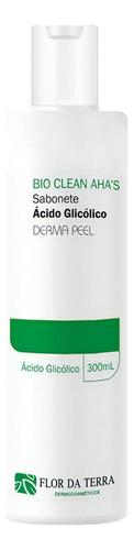 Sabonete Ácido Glicólico Derma Peel 300ml Flor Da Terra