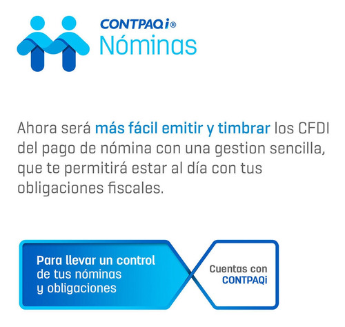 Renovación Contpaqi® Nóminas Multiemp. 1 Usr Lic. Anual