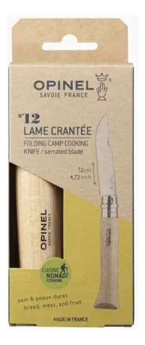 Navaja Plegable Hoja Dentada - Nº 12 Opinel