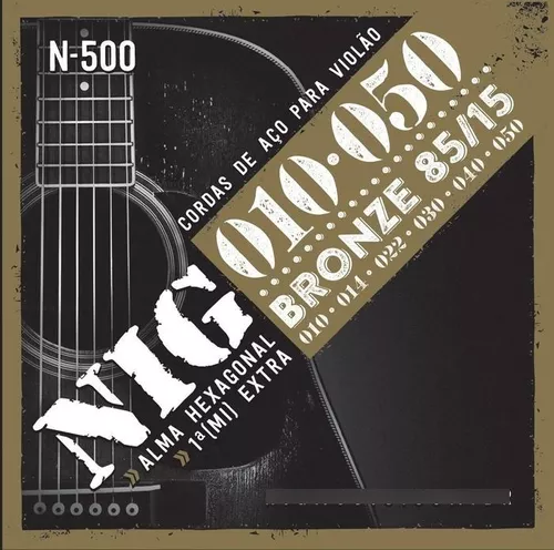 NIG® Cuerdas Guitarra Electrica N-64 10-46 Niquel