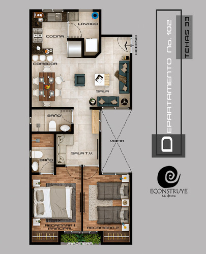 Residencial Texas 4, Preventa 11 Departamentos