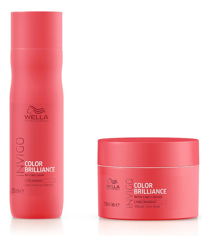 Shampoo Y Mascara Wella Invigo Brilliance Enrich