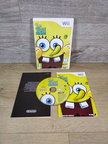 Spongebob Truth Or Square Juego Wii Original Completo Fisico