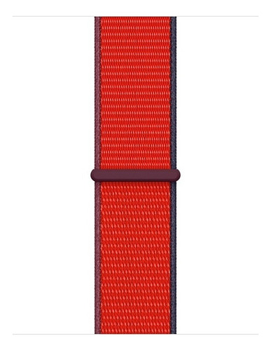 Pulseira Nylon Loop Compatível Com Apple Watch 42/44/45mm Cor Red