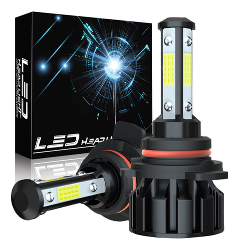 2x 9012 Hir2 Kits De Faros Led 6000k Hi Low Beam 6000k