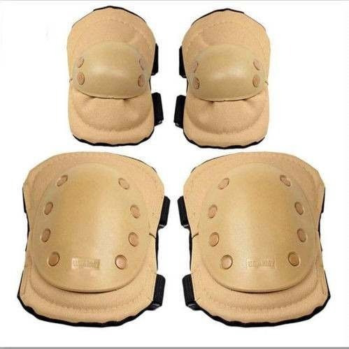 Rodilleras Coderas Pack 2u Tacticas Militar / Hiking Outdoor