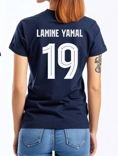 Playera Barcelona Barça Fcb Con Nombre Y Numero