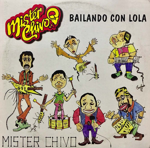 Cd Mister Chivo Bailando Con Lola Promo Usado