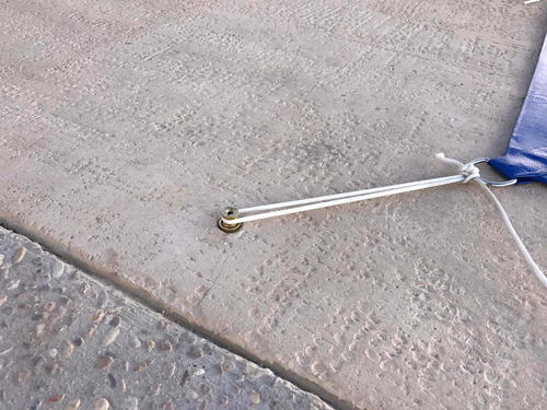 Cubierta Para Alberca 3x5.50 Mts Cda Kit Anclas Oculta Funda