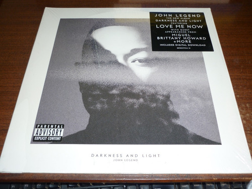 John Legend Darkness And Light Vinilo Americano Nuev Jcd055