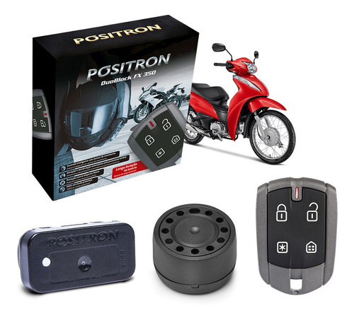 Alarme Dedicado Honda Biz 125 18/23 Positron Fx G8 Moto