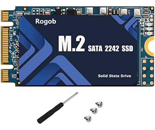 Rogob 128gb M.2 Sata Ssd B+m Key 2242 Ngff 3d Nand Unidad In