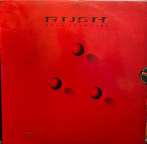 Disco Lp - Rush / Hold Your Fire. Album (1987)