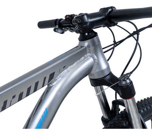 Bicicleta Tsw Ride 21v Freio Hidraúlico Shimano 2024 Aro 29 Cor Prata/azul Tamanho Do Quadro 17