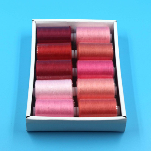 Kit De Hilos De Coser De Poliéster, 10 Uds., Hilo De Para