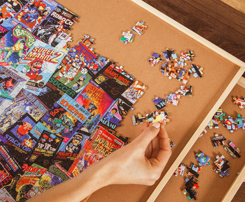 Videojuego Retro Jigsaw Puzzle Toynk Armageddon De 8 Bits, 1