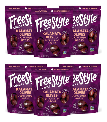 Freestyle Snacks, Paquetes De Aperitivos De Oliva: Aceitunas