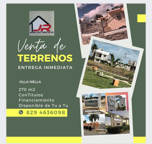 Imagen 6 de 29 de Solares A La Ventas Desde 157 M2 / Super Económicos Como Tú Lo Prefiere En Villa Mella