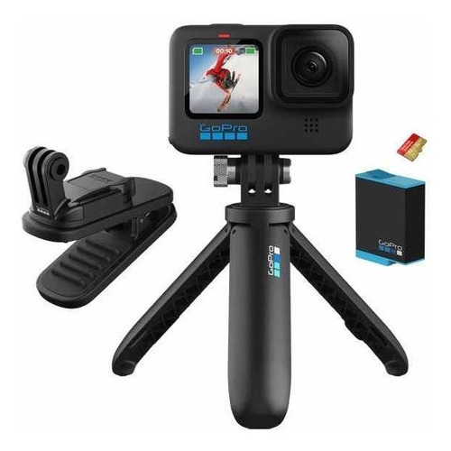 Go Pro Black Hero 9 Black + 120 Accesorios