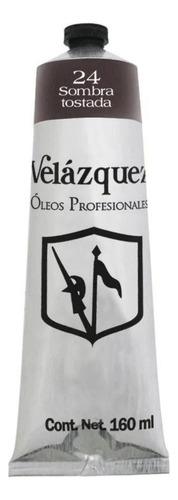 Pintura Al Oleo Profesional Velazquez 160ml Escoge Color Óleo Sombra Tostada
