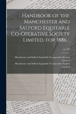 Libro Handbook Of The Manchester And Salford Equitable Co...
