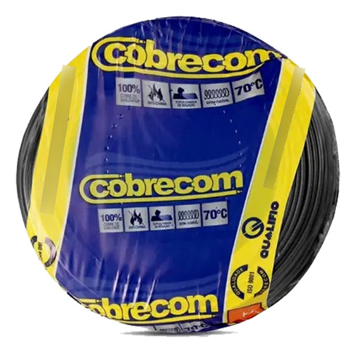 Cabo 6 Cobrecom Flexível X 20m