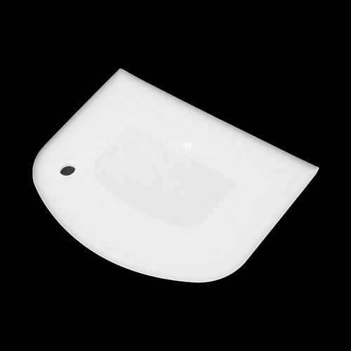 Para Espátula Raspadora De Plástico Para Bolos 11,5x9,5cm