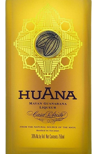 Caja De 6 Licor Huana De Guanabana 750 Ml