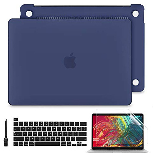 Funda Para Macbook Pro13 2020/22 M2 M1 A2338 A2251 Navy Blue