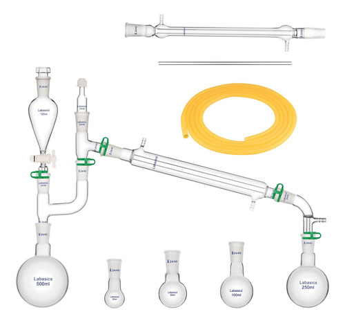 Labasics Kit De Destilación De Laboratorio Para Extracción D