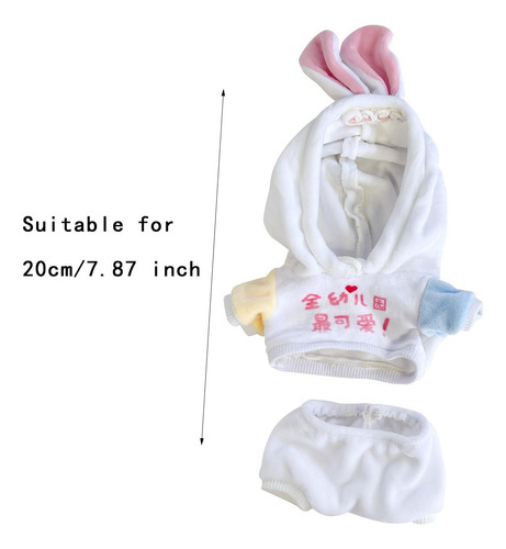 2 Piezas De Sudadera Con Capucha Y Pantalones Con Orejas De