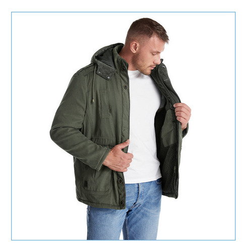 Chaqueta Esquí Para Hombre Chaqueta Polar Senderismo Capucha